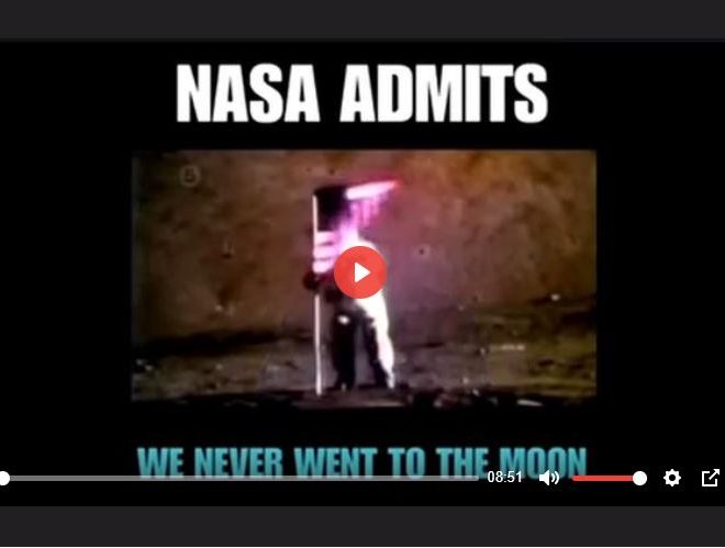 NASA DEBUNKS THE MOON LANDING