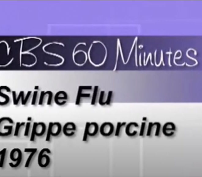 60 MINUTES SWINE FLU 1976. THIS IS AN OLD SEGMENT FROM CBS ’60 MINUTES’ ON THE SWINE FLU