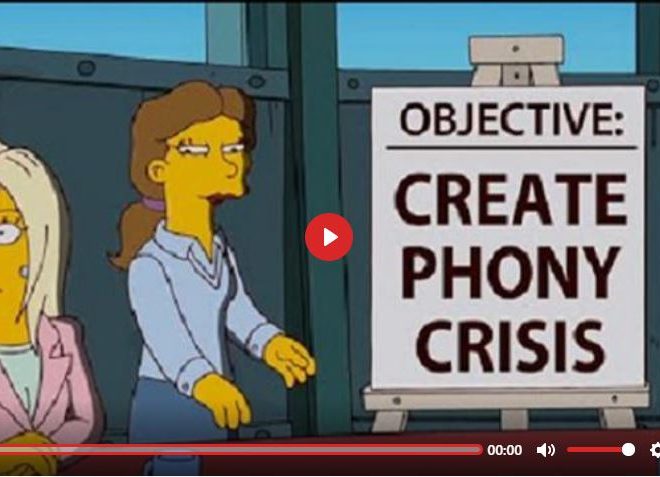 CREATE PHONY PANDEMIC CRISIS BY THE SIMPSONS