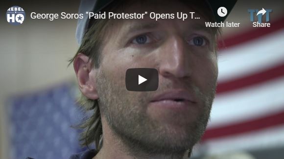 George Soros “Paid Protestor” Opens Up To TYT?!
