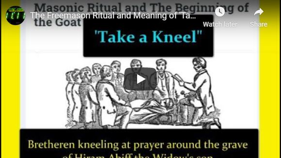 The Freemason Ritual and Meaning of ‘Taking a Knee’ and It’s Importance to September 23rd (9/23)