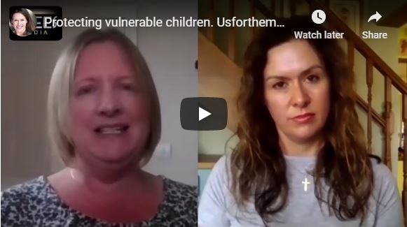 Protecting vulnerable children. Usforthem England Christine Brett 29.6.20