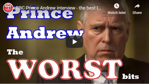 BBC Prince Andrew interview – the best (WORST) bits