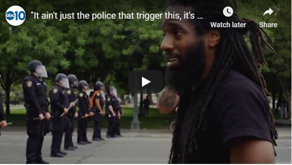Black man speaking truth to the police – ‘It’s not all you and it’s not all us’