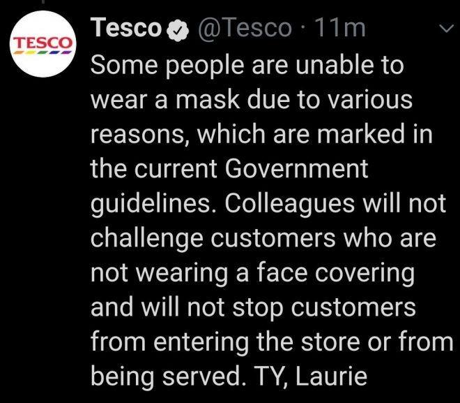 Common Sense at Tesco: via Twitter ?