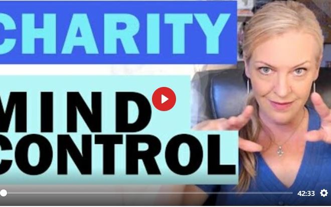 CHARITIES AND MIND CONTROL