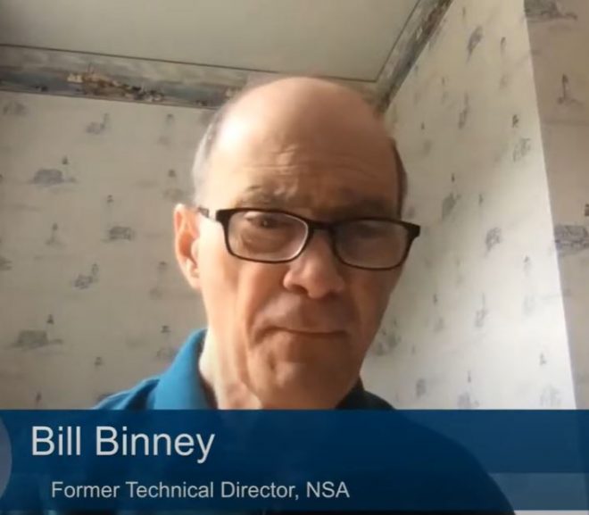 WILLIAM BINNEY MAKES HIS CASE TO THE WORLD: THERE WAS NO RUSSIAN HACK