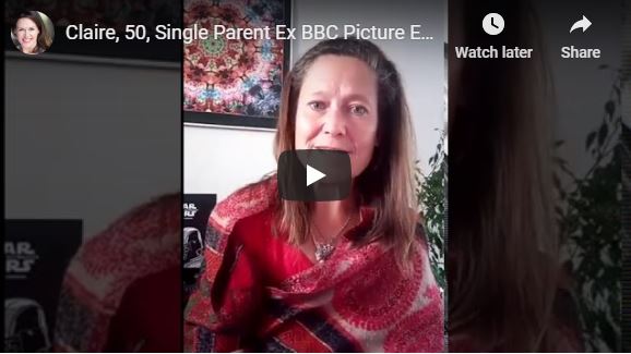 Brees Media: Claire, 50, Single Parent Ex BBC Picture Editor 26.7.20 (Track & Trace)