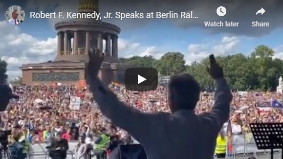 Robert F. Kennedy, Jr. Speaks at Berlin Rally for Freedom and Peace