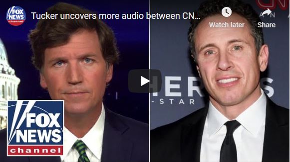 Tucker uncovers more audio between CNN’s Chris Cuomo and Michael Cohen