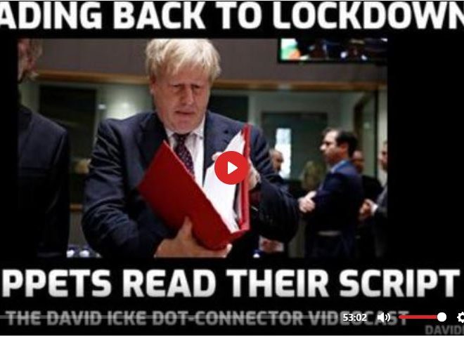 Heading Back To Lockdown – Puppets Read Their Script – David Icke Dot-Connector Videocast