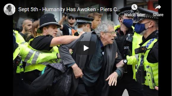 Sept 5th – Humanity Has Awoken – Piers Corbyn Arrest Sheffield