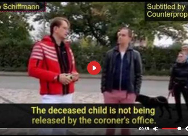 DR BODO SCHIFFMANN – UPDATE ON THE THIRD CHILD KILLED BY THE MASK