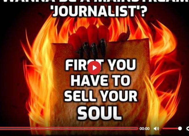 WANNA BE A MAINSTREAM JOURNALIST? FIRST YOU HAVE TO SELL YOUR SOUL – DAVID ICKE DOT-CONNECTOR