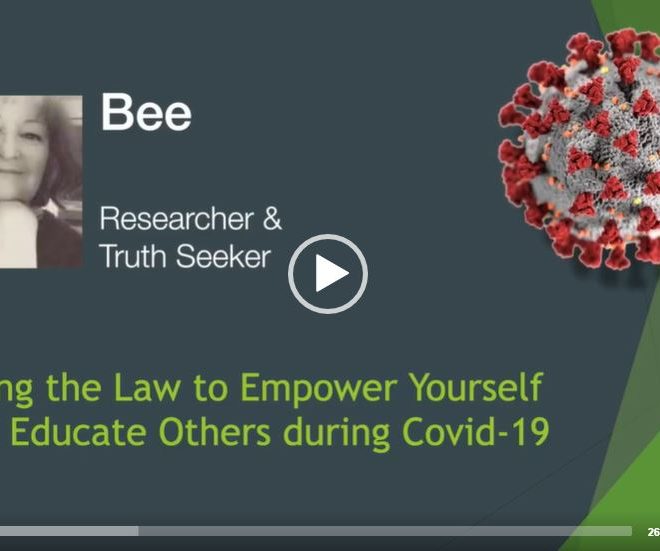 Using the Law to Empower yourself during Covid 19 12-10-2020