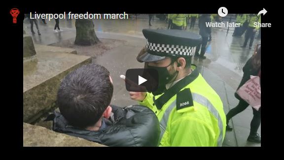 Liverpool freedom march 22/11/20