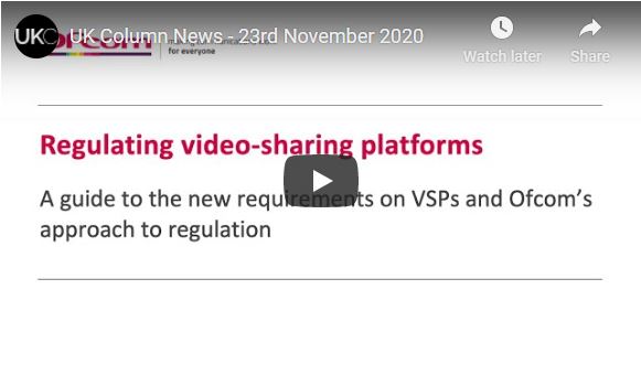 UKColumn The Vaccine, shutting down video sharing and free speech. BBC behind the scenes.