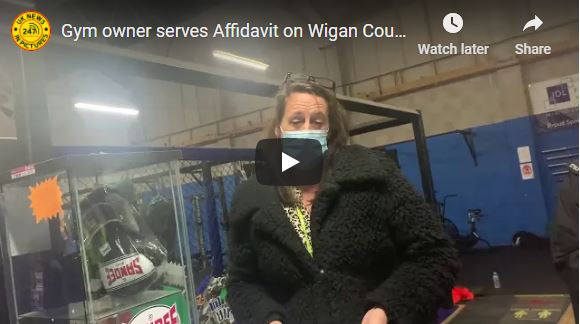 Gym owner serves Affidavit on Wigan Council over COVID19 Lockdown