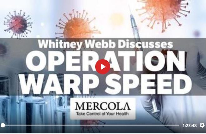 The Truth Behind Operation Warp Speed: A Special Interview With Whitney Webb