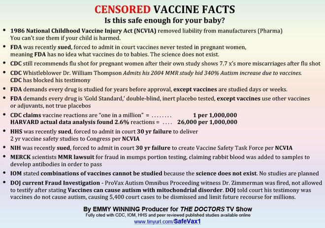 Censored Vaccine Facts