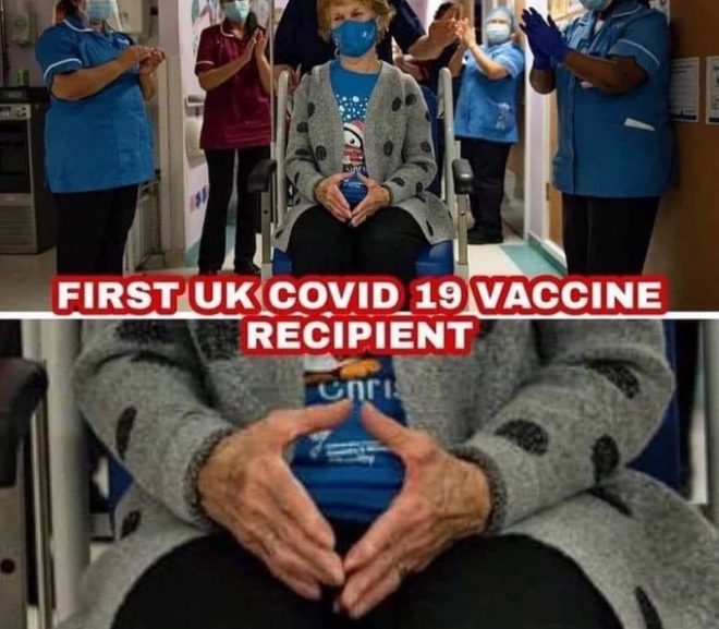 Faked Vaccine roll out