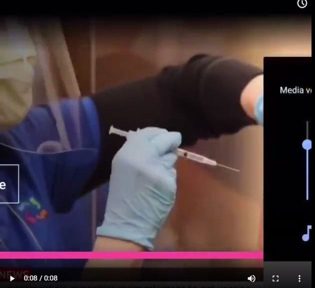 They are getting desperate to push this vaccine, using fake needles for the camera.