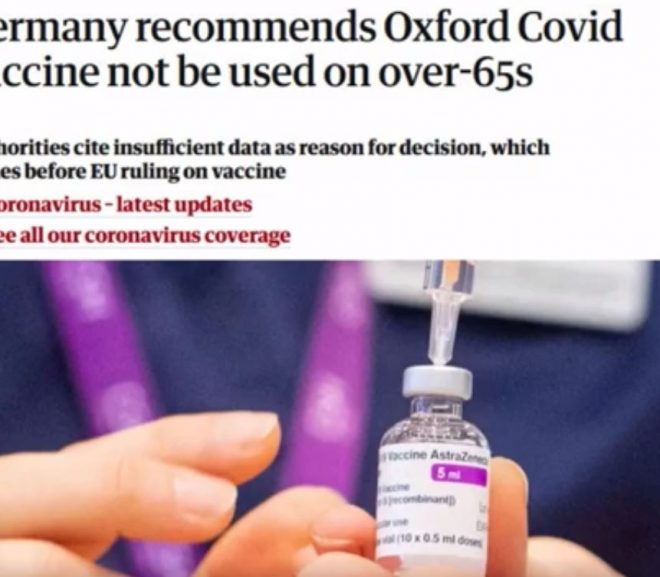 Germany BLOCKS Oxford Jab For Over 65s