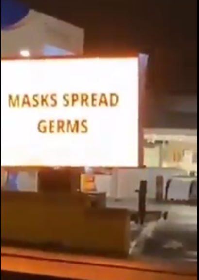 Masks Spread Germs – Take off your Masks…