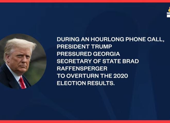 Full Phone Call: Trump Pressures Georgia Secretary of State To Recount Election Votes | NBC News