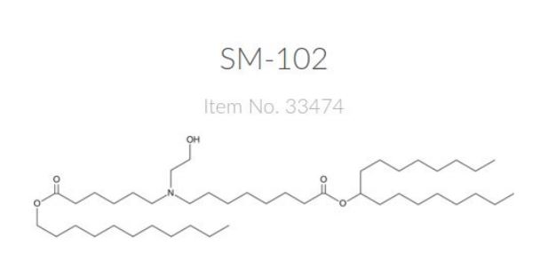 SM-102: Highly toxic, only approved for research and in the mRNA vaccine