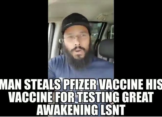 EXPOSED !! MAN STEALS HIS VACCINATION OF SNAKE OIL TO TEST & HE GOT THE PFIZER THIS TIME, PART 2