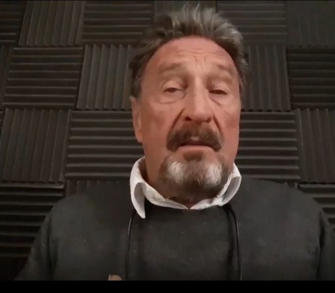 John McAfee published this video in July 2020, calling out the so-called “deep state” in the US. A week later an arrest warrant was issued and he got arrested in Spain. Less than a year later he’s found dead in a prison cell.