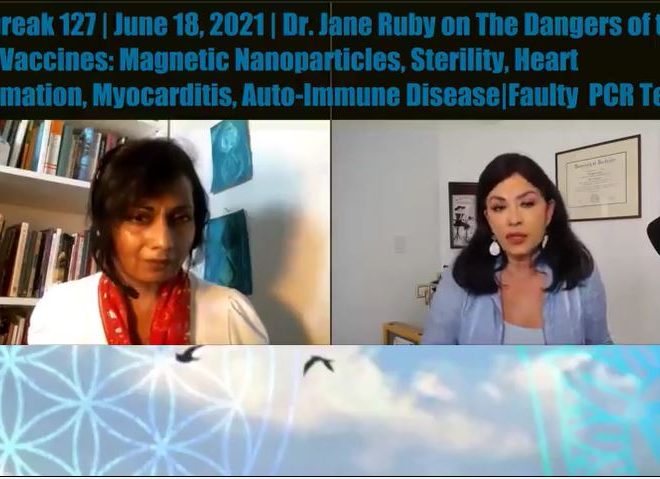 DR. JANE RUBY ON THE DANGERS OF COVID VACCINES, BOOSTER JABS, MAGNETOFECTION, STERILITY, MYOCARDITIS