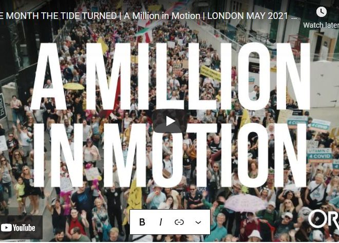 THE MONTH THE TIDE TURNED | A Million in Motion | LONDON MAY 2021 Oracle Films