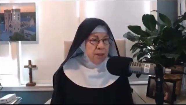 A Nun calls out the Pope