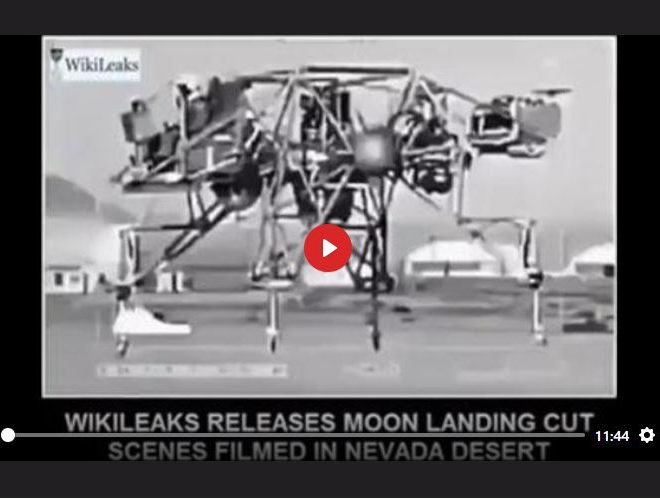 WIKILEAKS RELEASES MOON LANDING CUT SCENES IN NEVADA DESERT
