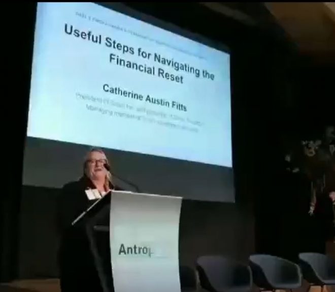 Catherine Austin Fitts speaks of the Great Reset aka ‘The Financial Coup’ – Useful steps for navigating the ‘Financial Reset’