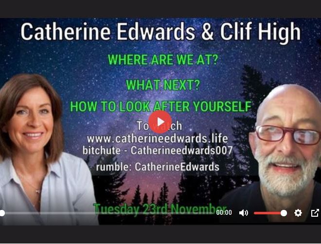 CLIF HIGH & CATHERINE EDWARDS – WOO UPDATE 23RD NOV 21