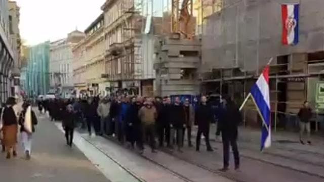 WOW GUYS LISTEN TO CROATIA, THEIR CHANT WOULD SCARE ANY POLITICIAN THERE TAKING NO SHIT