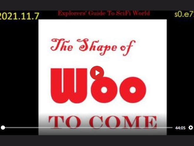 THE SHAPE OF WOO TO COME – EXPLORERS’ GUIDE TO SCIFI WORLD