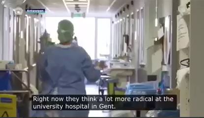 GZA hospital, Antwerp, Belgium: All intensive care patients are fully vaccinated.
