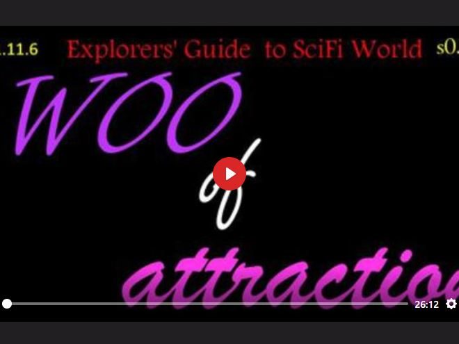 WOO OF ATTRACTION – EXPLORERS’ GUIDE TO SCIFI WORLD