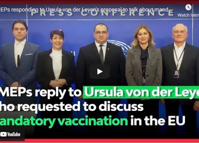 5 MEPs responding to Ursula von der Leyen’s proposal to talk about mandatory vaccination in EU