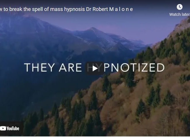 Inventor of the mRNA vaccine Dr. Malone, breaks down the “mass formation” phenomenon that makes it difficult to reason with those who have fallen victim to the globalist propaganda.