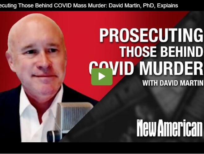 Prosecuting Those Behind COVID Mass Murder: David Martin, PhD, Explains