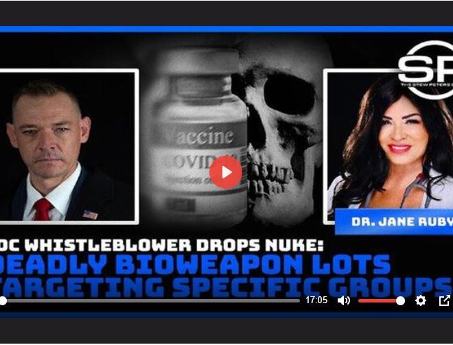 CDC WHISTLEBLOWER DROPS NUKE: DEADLY BIOWEAPON LOTS TARGETING SPECIFIC GROUPS