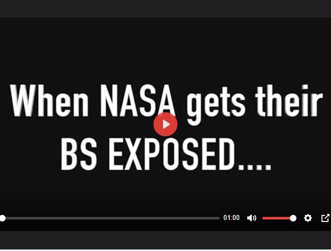 NASA GOES OFF SCRIPT. I DON’T THINK HE WAS SUPPOSED TO SAY THAT…
