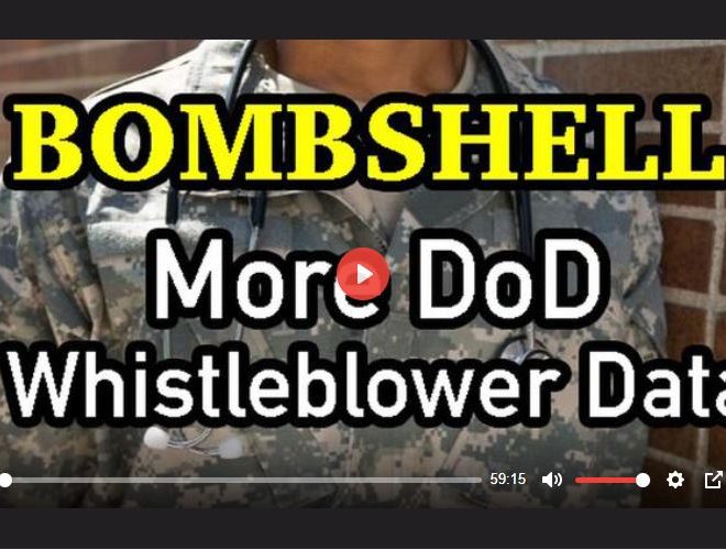 ATTORNEY TOM RENZ HAS MORE INCREDIBLE DOD WHISTLEBLOWER DATA AND BOMBSHELL FRAUD INFO