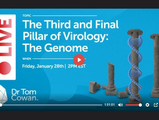 THE THIRD AND FINAL PILLAR OF VIROLOGY: THE GENOME – WEBINAR FROM FRIDAY, JANUARY 28, 2022