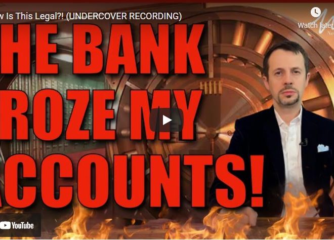 Bank closing accounts…